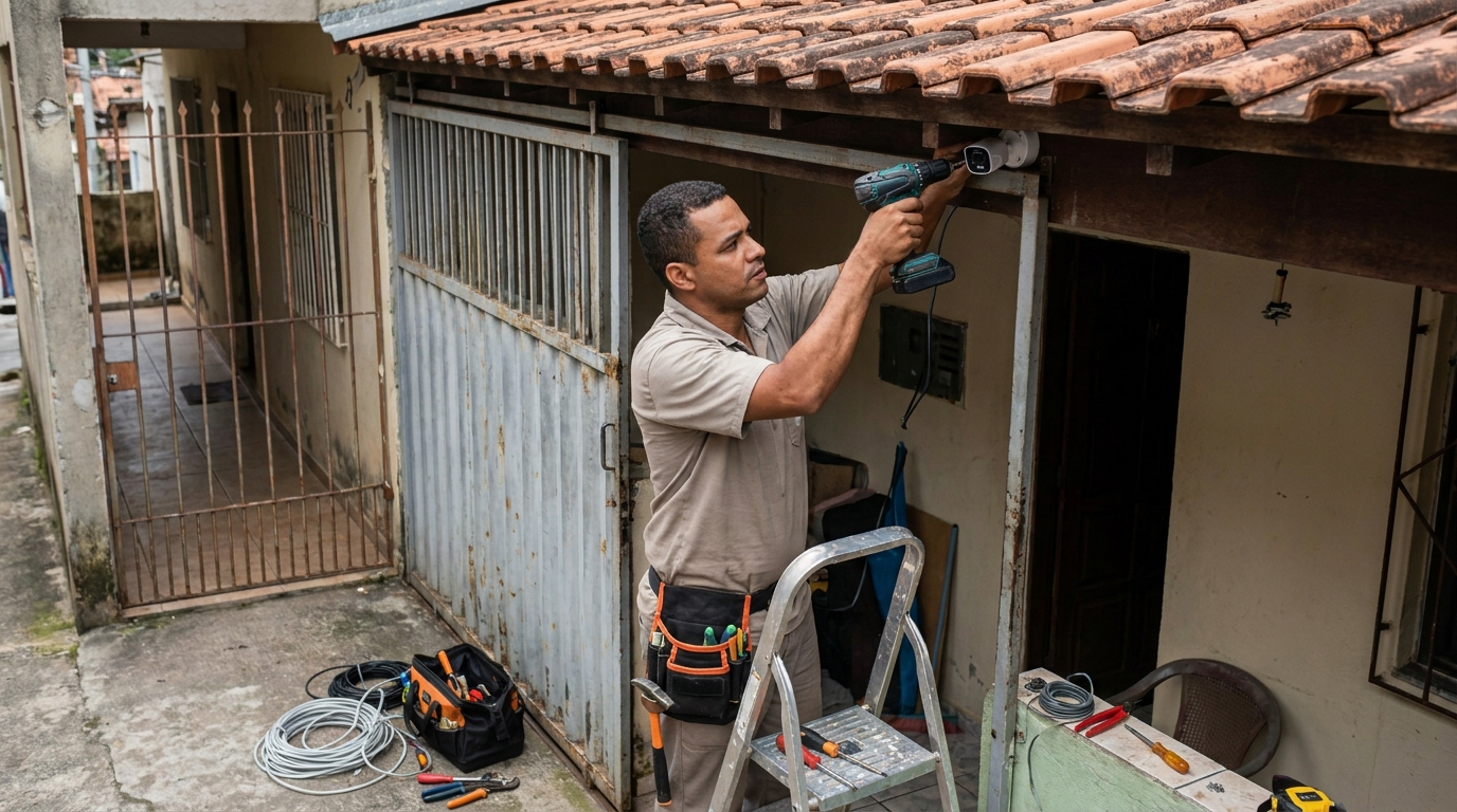 Instalacao de cameras de seguranca em Aracaju‑SE