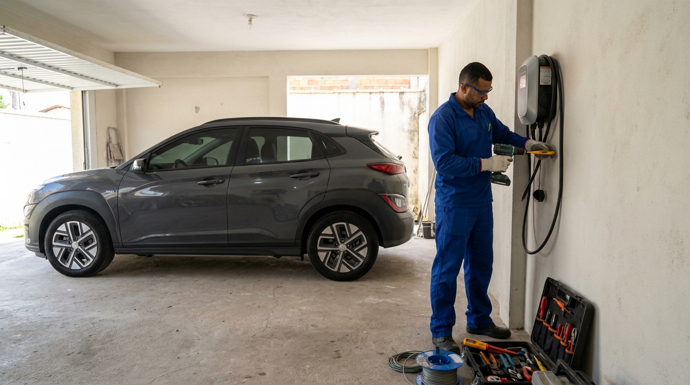 Instalação de Carregador de Carro Elétrico perto de mim em Aracaju‑SE
