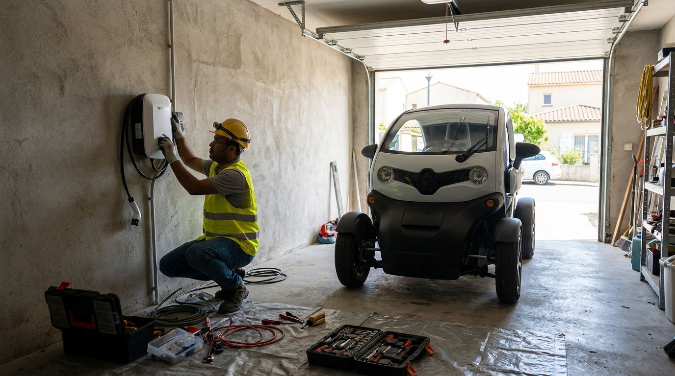 Instalacao de carregador de carro eletrico profissional em Aracaju‑SE