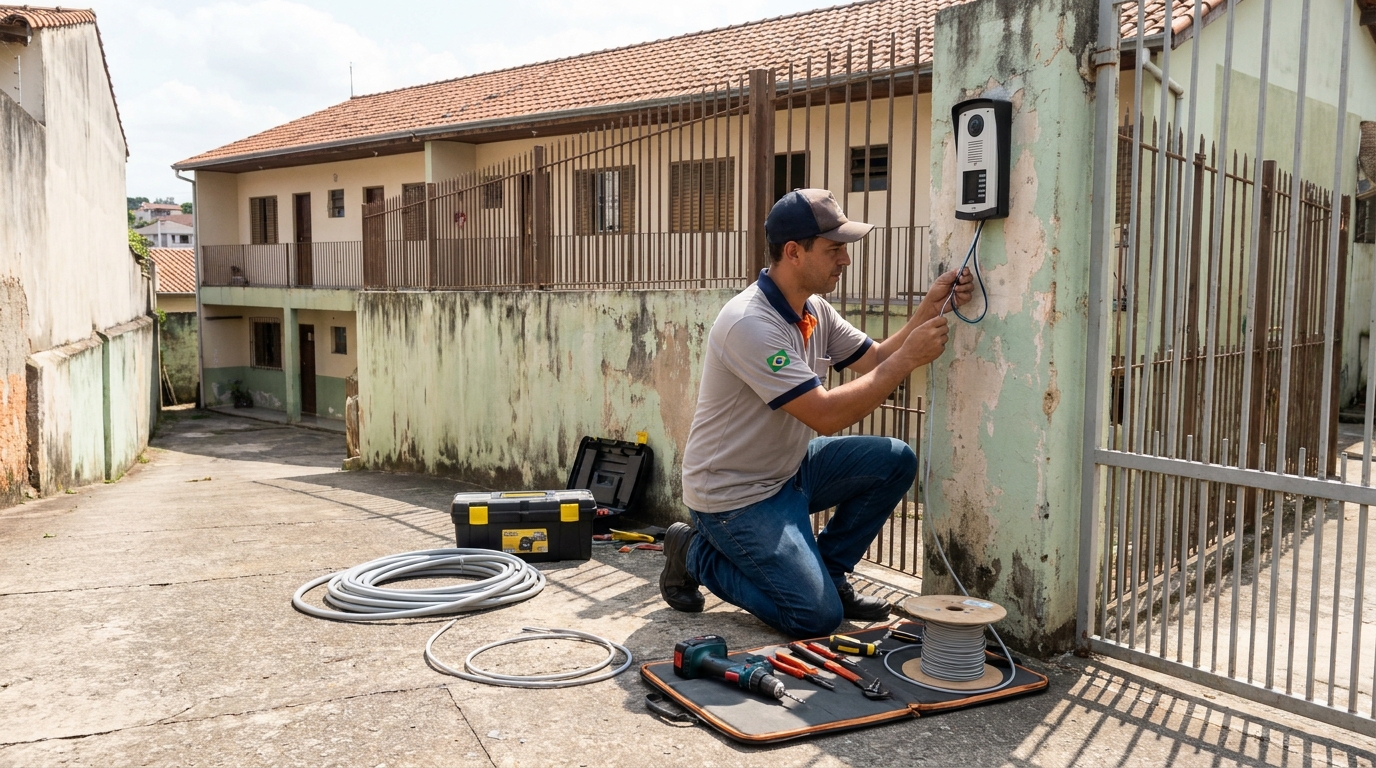 Instalacao de interfone residencial em Aracaju‑SE