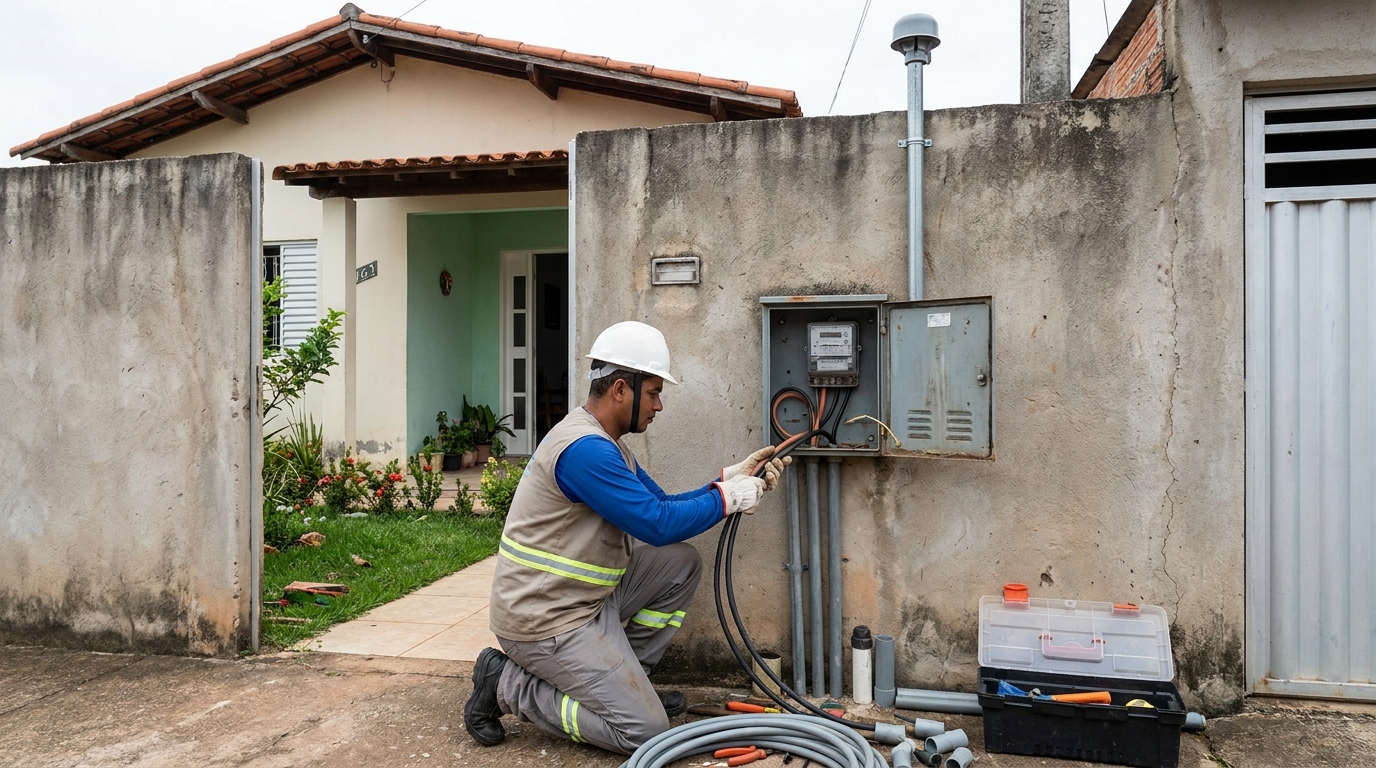 Instalacao de padrao de energia em Aracaju‑SE