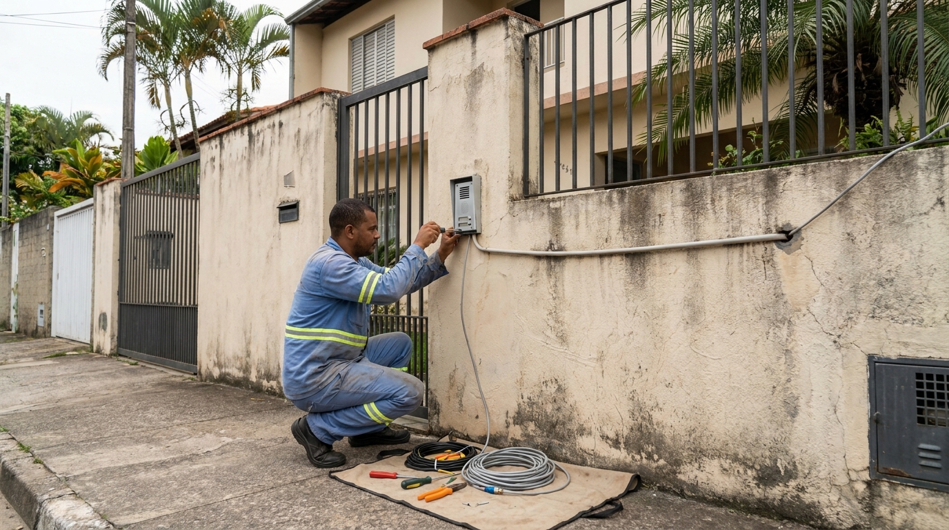 Instalacao de video porteiro em Aracaju‑SE
