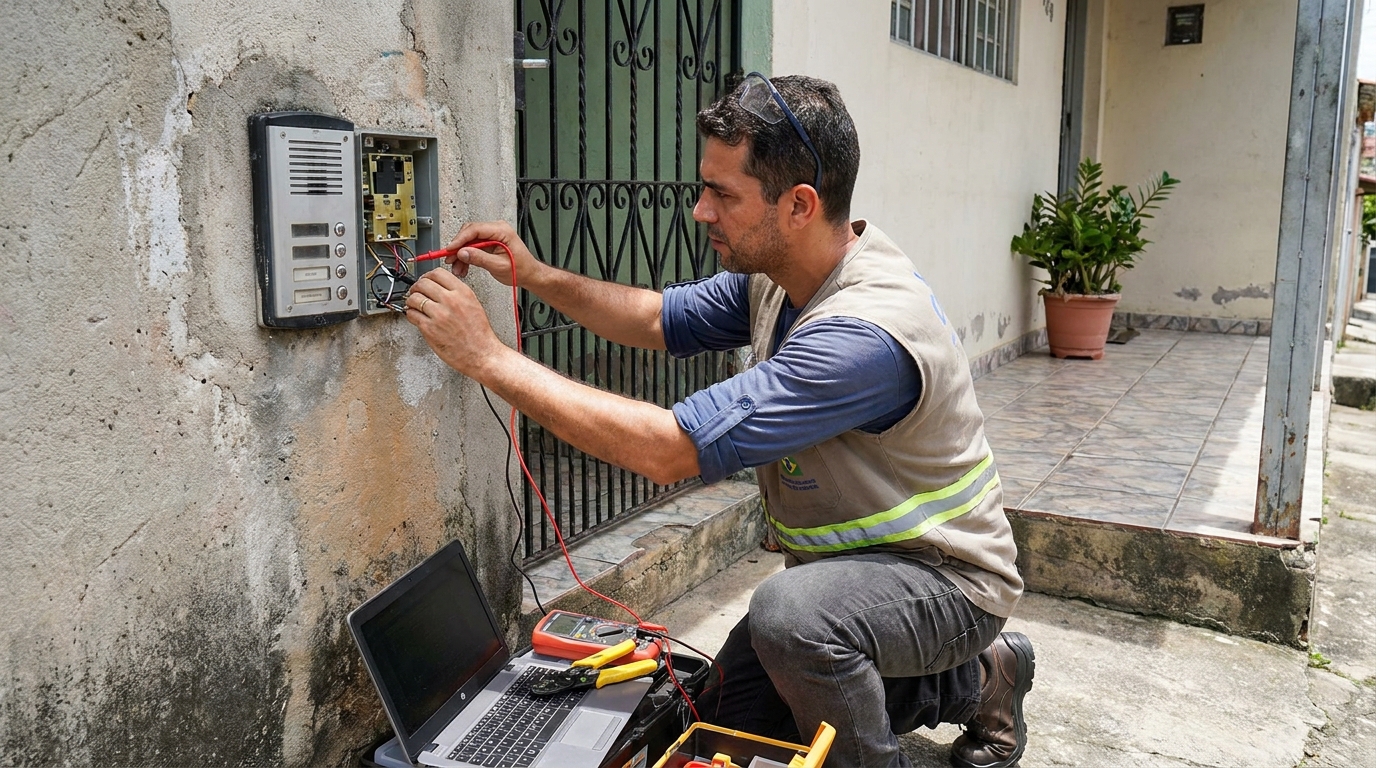 Reparo de interfone em Aracaju‑SE